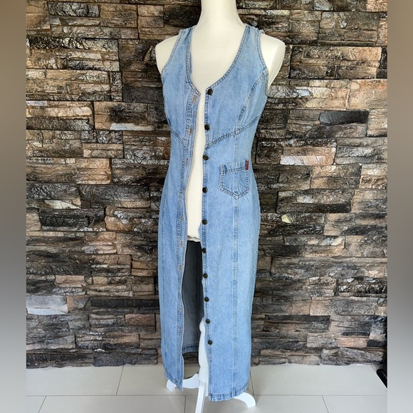SOLD ‼️‼️Rampage Light Blue Denim Dress - Picture 2 of 15